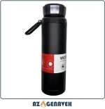 فلاسک مسافرتی دماسنج دار AMSZM یک لیتری