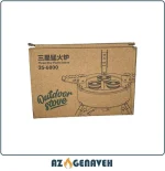 انواع جاق گاز کمپینگ سه شعله مدل S3-6800