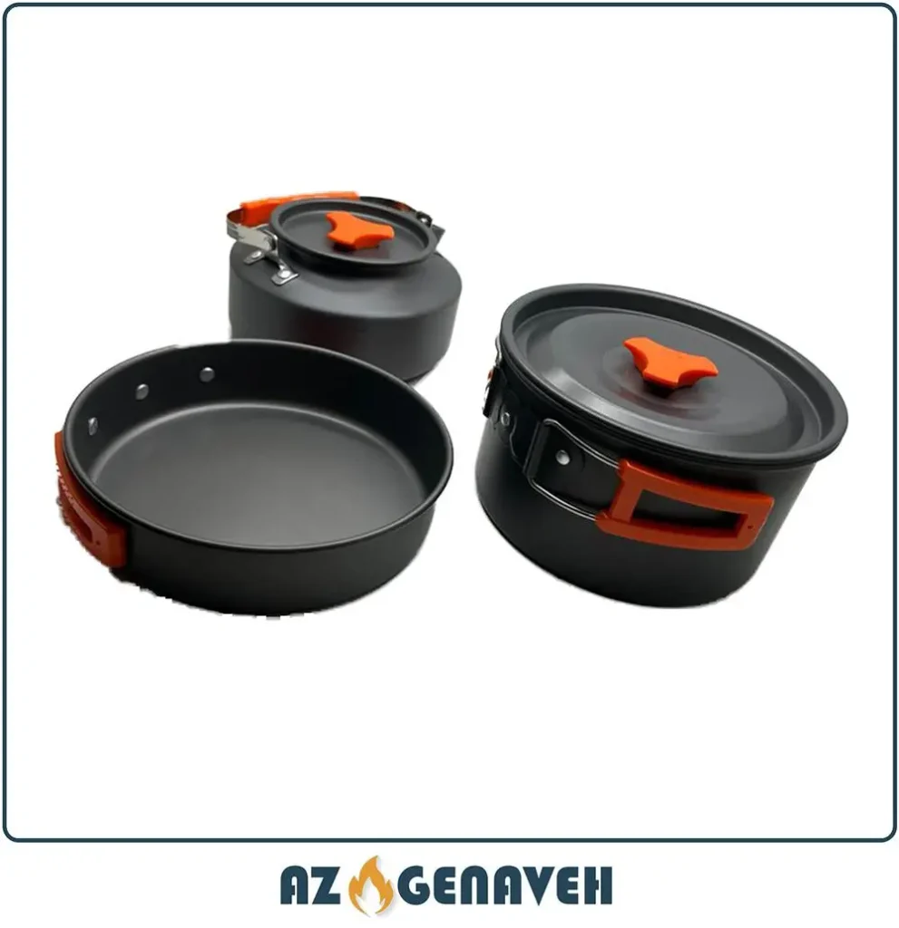 ست ظروف سه تکه مدل TZ301 1.1L